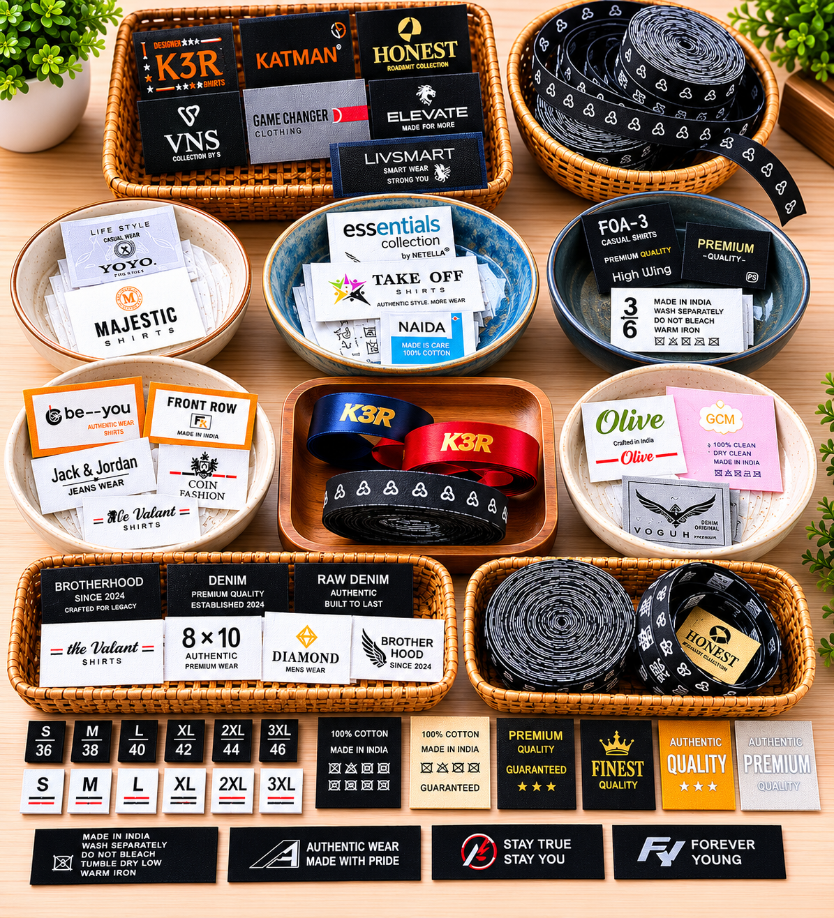 Woven Label Showcase